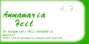 annamaria heil business card